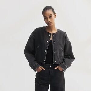 H&M Oversized Button-front Jacket